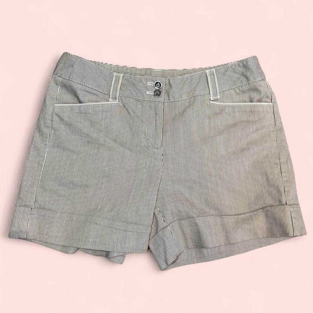 White House Black Market Pinstripe Shorts